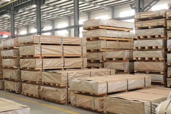 AISI ASTM Standard 8mm Aluminum Sheets Metal Coated Embossed